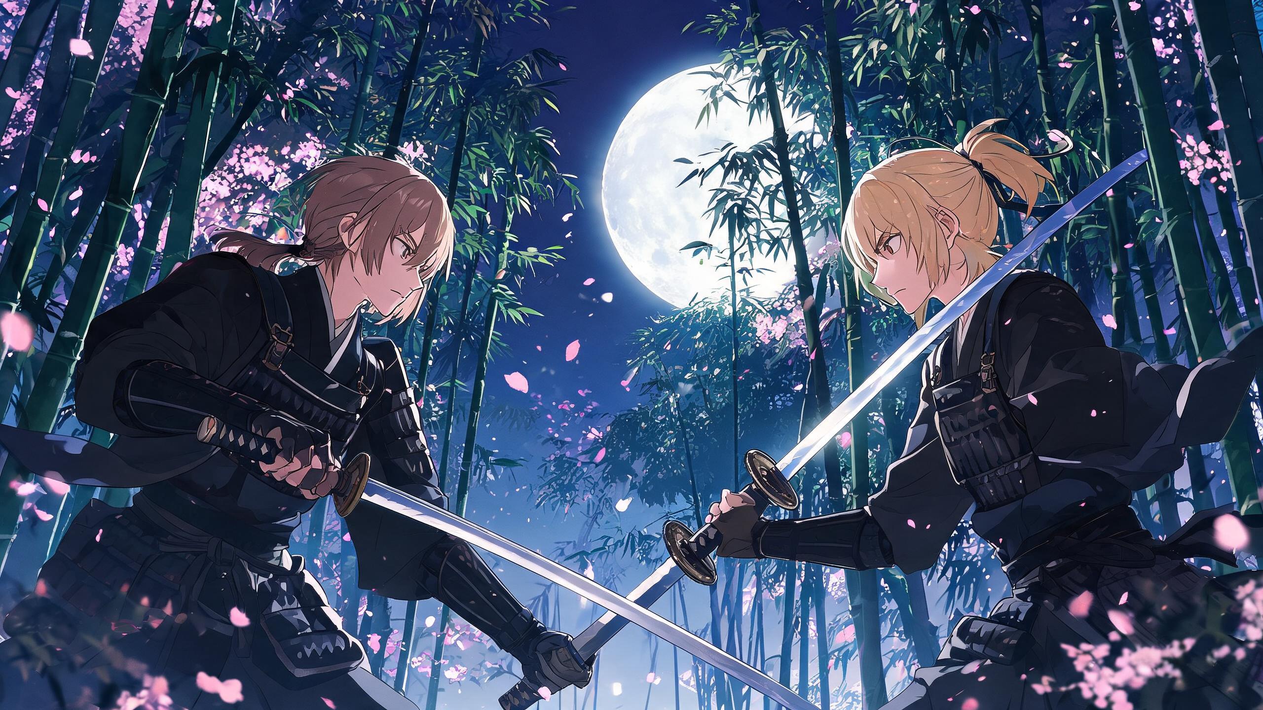 Samurai duel
