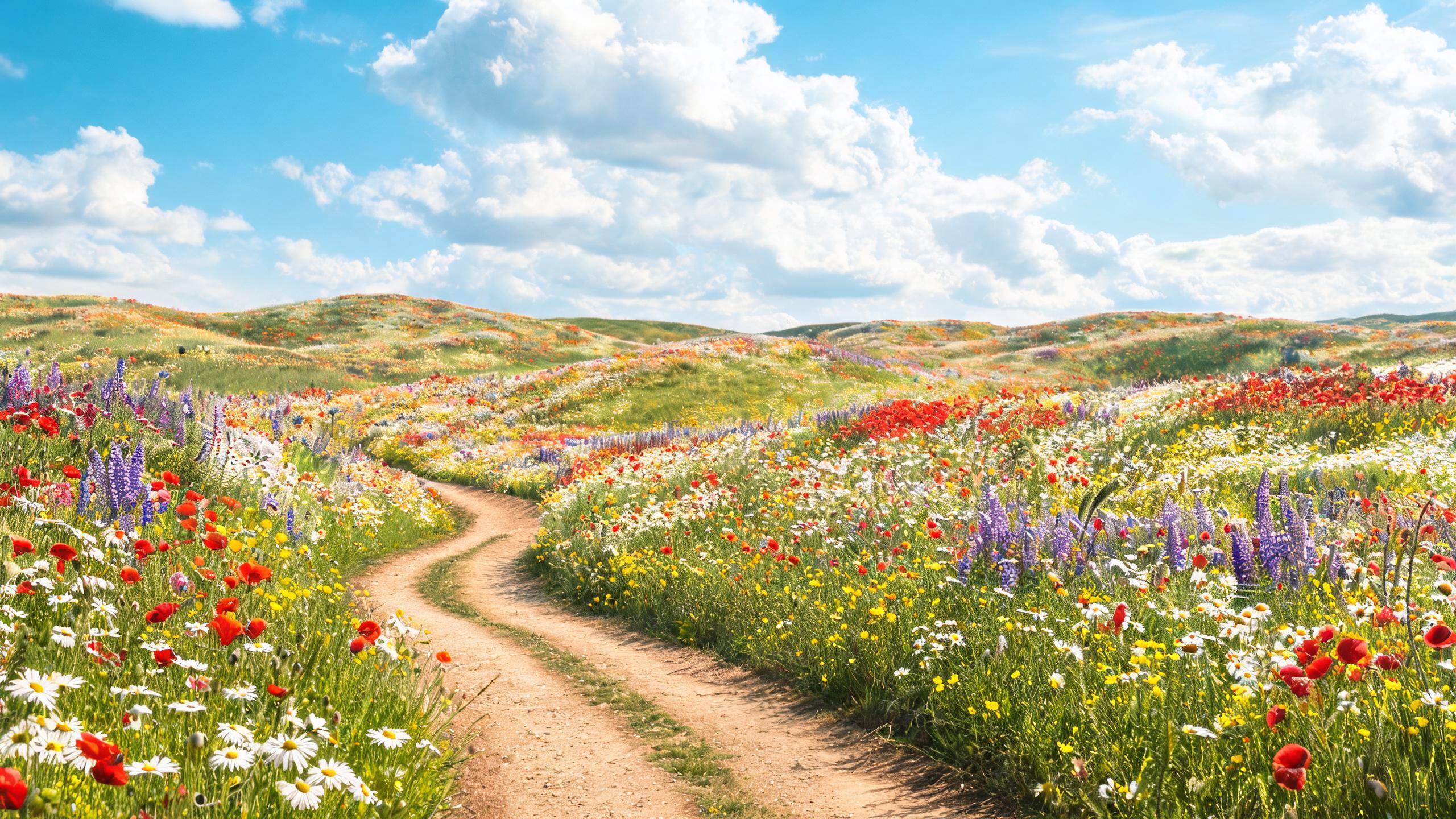 Wildflower meadow